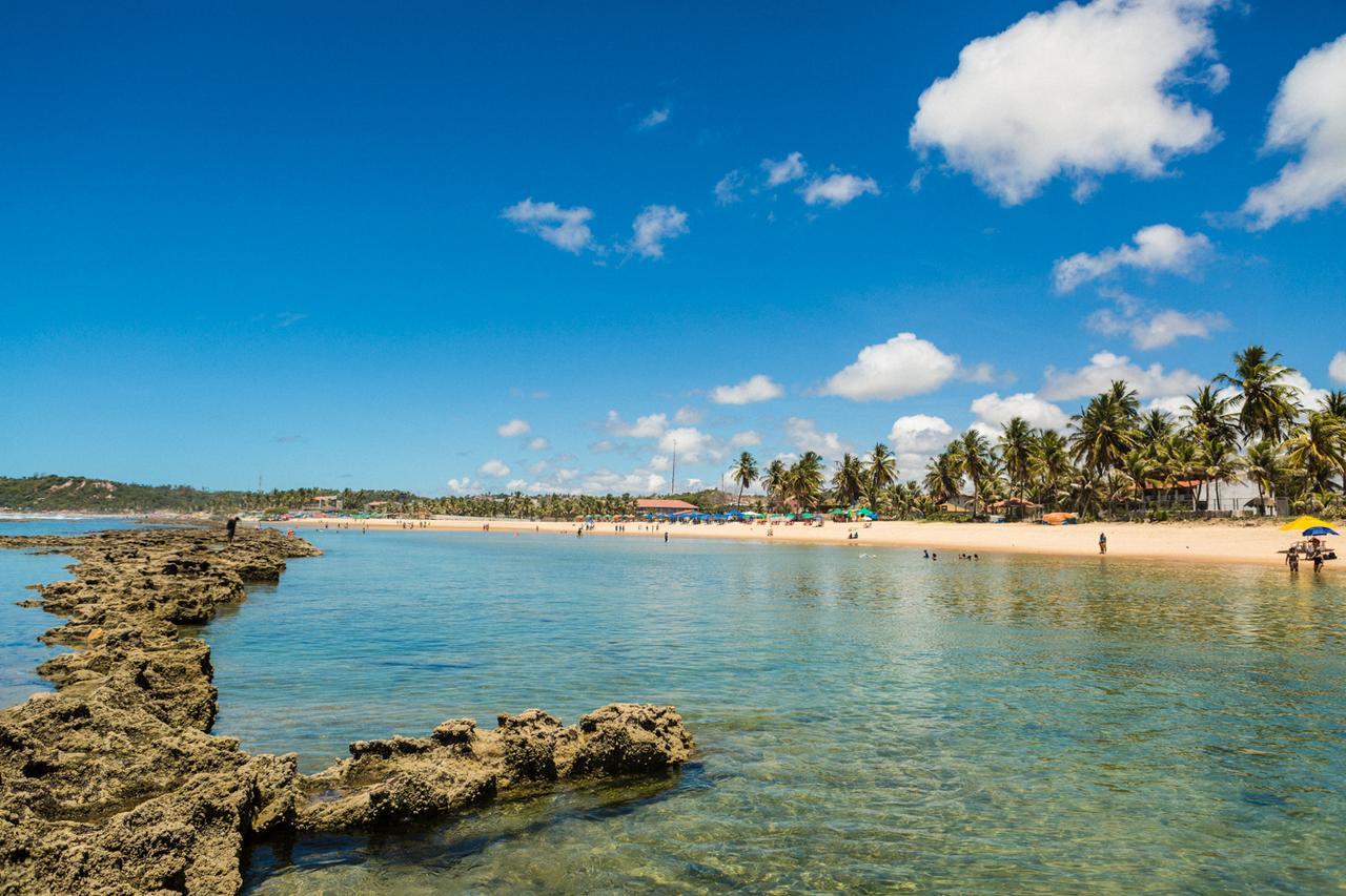 Apartamentos Condominio A Beira Mar カボ・デ・サント・アゴスチーニョ エクステリア 写真