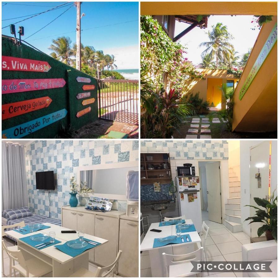 Apartamentos Condominio A Beira Mar カボ・デ・サント・アゴスチーニョ エクステリア 写真