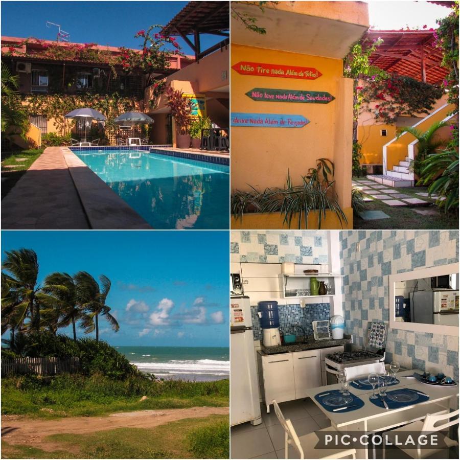 Apartamentos Condominio A Beira Mar カボ・デ・サント・アゴスチーニョ エクステリア 写真